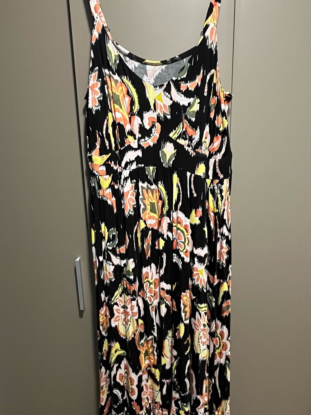 Torrid Black Floral Dress